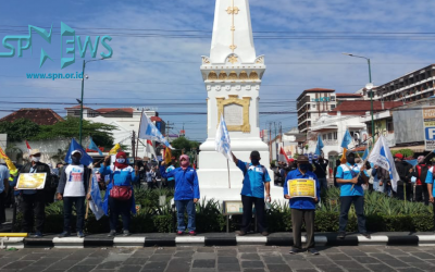 MPBI DI YOGYAKARTA GELAR AKSI UNJUK RASA TOLAK RUU CIPTA KERJA