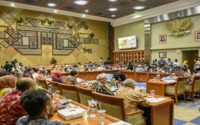 BALEG NYATAKAN BAHWA PEMBAHASAN RUU CIPTA KERJA SUDAH 95 PERSEN
