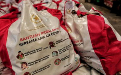 RIBUAN PAKET BANSOS UNTUK KORBAN PHK DI KOTA BEKASI BELUM TERSALURKAN