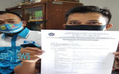PT SAMKU GLOVE INDONESIA DILAPORKAN DENGAN DUGAAN TIDAK MEMBAYARKAN IURAN BPJS TK PEKERJANYA