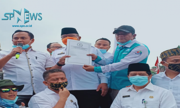 DPRD KABUPATEN SERANG MENOLAK OMNIBUS LAW