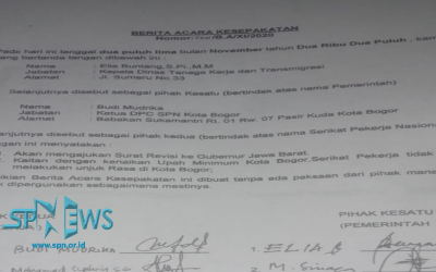 BURUH BOGOR BATAL GELAR AKSI UNJUK RASA