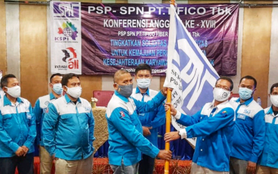 DIDIK WINARDI TERPILIH MENJADI KETUA PSP SPN PT TIFICO PERIODE 2020-2023