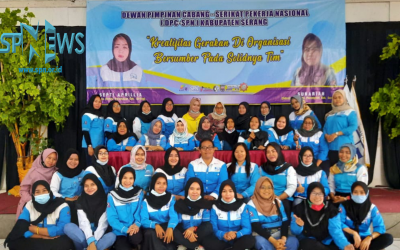 SEPTI APRILIA KEMBALI TERPILIH SEBAGAI KETUA KP SPN KABUPATEN SERANG