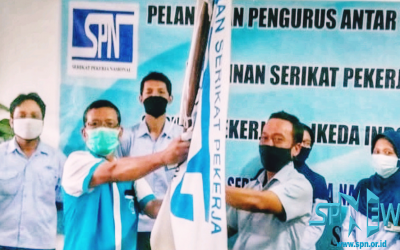 PELANTIKAN PENGURUS ANTAR WAKTU PSP SPN PT IKEDA INDONESIA