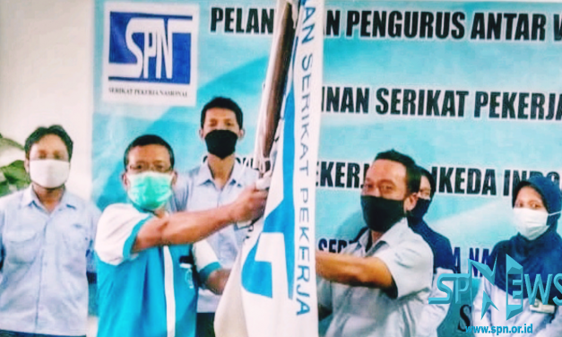 PELANTIKAN PENGURUS ANTAR WAKTU PSP SPN PT IKEDA INDONESIA