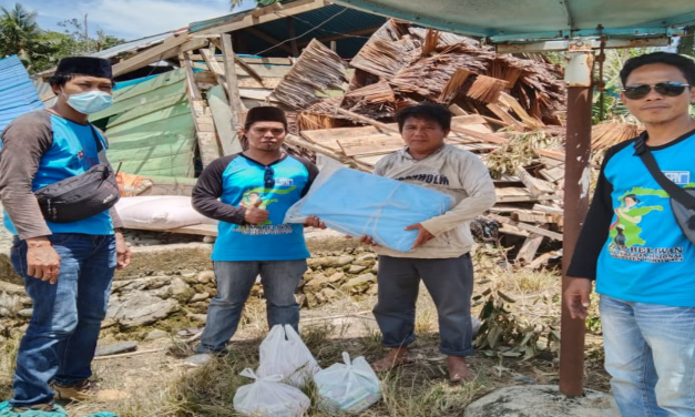 PERDULI KASIH SPN KABUPATEN MOROWALI KEPADA KORBAN BENCANA DI LUWU SULSEL