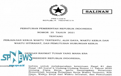 MENURUT PP No. 35/2020, REKRUTMENT PEKERJA OUTSCOURCING BERDASARKAN 2 HAL