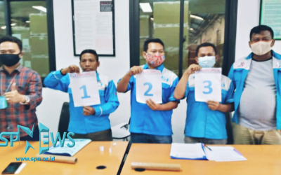 PENGUNDIAN NO URUT CALON KETUA PSP SPN PT PWI 2