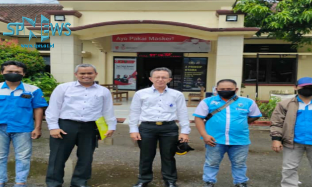 NANANG KOSIM PENUHI PANGGILAN POLSEK RANGKASBITUNG