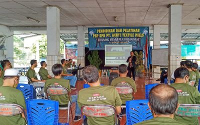 DIKLAT MANAJEMEN ORGANISASI PSP SPN PT ACRYL TEXTILE MILLS