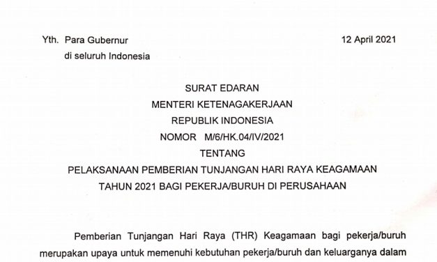 SE MENAKER TENTANG THR
