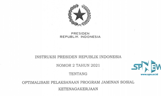 INSTRUKSI OPTIMALISASI JAMINAN SOSIAL KETENAGAKERJAAN