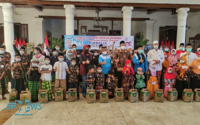 PSP SPN PT ECCO INDONESIA PERINGATI MAU DAY DENGAN SANTUNI ANAK YATIM PIATU
