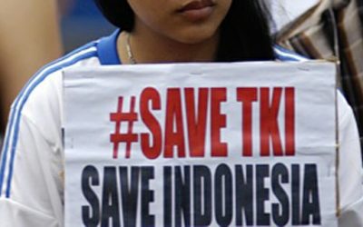 7.300 PEKERJA MIGRAN INDONESIA TERTAHAN DI MALAYSIA