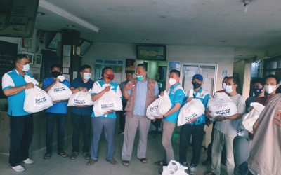BANTUAN INDONESIAN WORK HUMANITY  UNTUK KORBAN PHK PT MASTER WOVENINDO LABEL