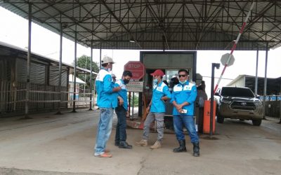 DENGAN ALASAN BELUM BERKOORDINASI, PENGURUS PSP SPN PT SMI DIHADANG SECURITY
