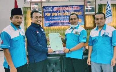IRWAN WIDIHANANTA TERPILIH SEBAGAI KETUA PSP SPN PC GKBI PERIODE 2021 – 2024