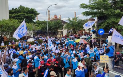 BURUH JABAR ANCAM MOGOK KERJA, APINDO JABAR SEBUT ADALAH RITUAL TAHUNAN