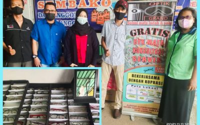 MENJAGA KESEHATAN MATA ANGGOTA PSP SPN PT KAHOINDAH CITRAGARMENT
