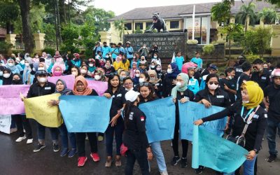 BURUH SPN SUBANG KAMBALI SUARAKAN PENOLAKAN KENAIKAN UPAH DENGAN PP NO 36/2021