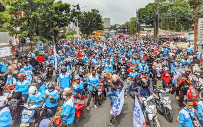 MINTA PERMENAKER NOMOR 02 TAHUN 2022 DICABUT BURUH KEPUNG KANTOR BPJSTK