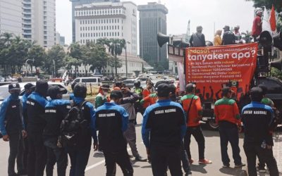 PEKERJA PT INDOSAT M2 TUNTUT KEJELASAN NASIBNYA