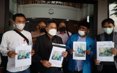 GUBERNUR BANTEN LAPORKAN BURUH YANG DUDUKI KANTOR GUBERNUR