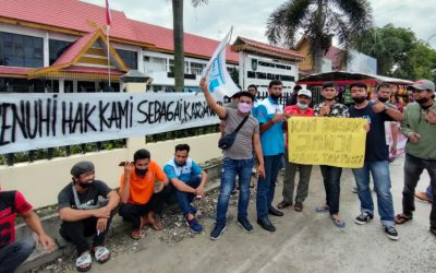 PERUSAHAAN TIDAK JALANKAN NOTA DINAS PENGAWAS, BURUH KEMBALI GELAR AKSI UNJUK RASA