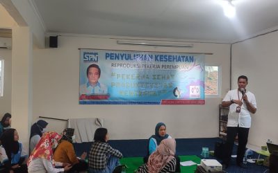 PENYULUHAN KESEHATAN REPRODUKSI PEKERJA PEREMPUAN PSP SPN KAWASAN INDUSTRI NIKOMAS GEMILANG