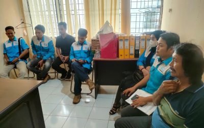 AUDENSI PSP SPN PT GNI KE DISNAKER TERKAIT PERMASALAHAN KETANAGEKERJAAN