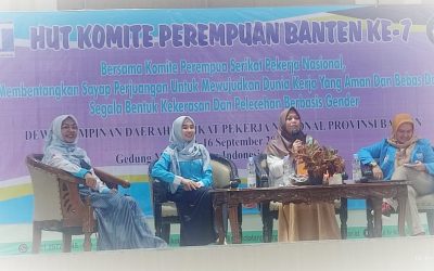 WUJUDKAN ZONA AMAN DARI KEKERASAN DAN PELECEHAN BERBASIS GENDER DI TEMPAT KERJA