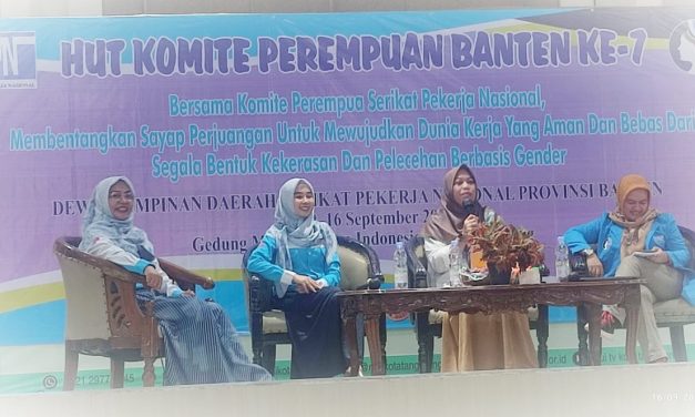 WUJUDKAN ZONA AMAN DARI KEKERASAN DAN PELECEHAN BERBASIS GENDER DI TEMPAT KERJA