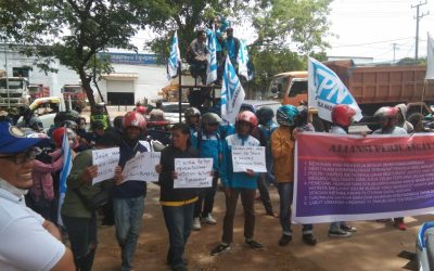 SPN MAKASSAR TUNTUT POLDA HENTIKAN KRIMINALISASI BUTUH PT WIKA BETON