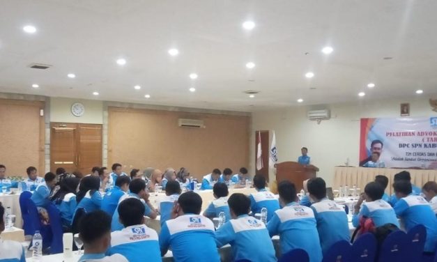 PENDIDIKAN ADVOKASI DASAR DPC SPN KABUPATEN SERANG