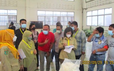 KUNJUNGAN PENGAWASAN KETENAGAKERJAAN PROVINSI BANTEN KE KAWASAN INDUSTRI NIKOMAS GEMILANG
