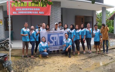 PSP SPN PT SEJIN FASHION SALURKAN BANTUAN KORBAN BANJIR DI PATI