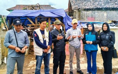 PENGURUS DPD SPN BANTEN SALURKAN BANTUAN UNTUK BENCANA GEMPA DI CIANJUR