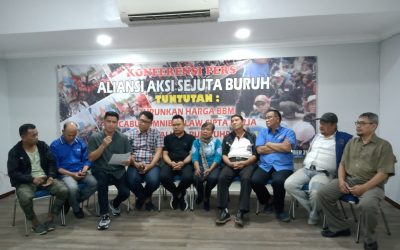 ALIANSI BURUH SERUKAN STOP KRIMINALISASI BURUH PADA KASUS PT GNI