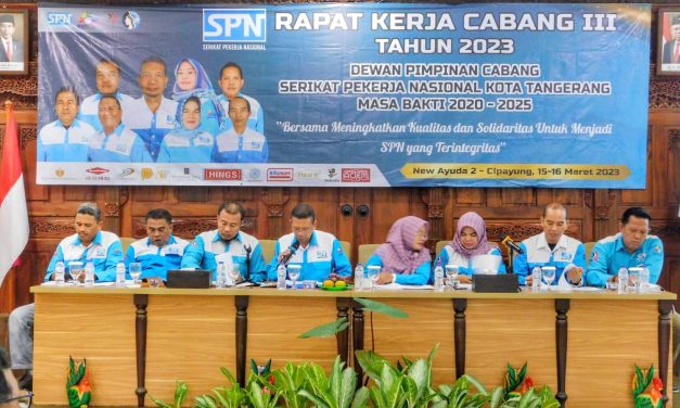 RAPAT KERJA CABANG III DPC SPN KOTA TANGERANG