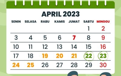 CUTI BERSAMA LEBARAN 2023 DIMULAI 19 APRIL 2023