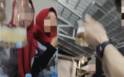 VIRAL DI MEDSOS, KARYAWATI PABRIK GARMENT DI JEPARA PESTA MIRAS DENGAN TKA KORSEL SAAT BUKA PUASA