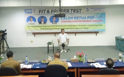 FIT AND PROPER TEST CALON KETUA PSP SPN KAWASAN INDUSTRI NIKOMAS GEMILANG