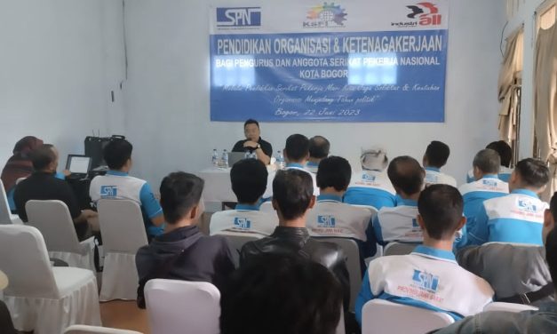 PENDIDIKAN POLITIK SPN KOTA BOGOR SUSUN STRATEGI PEMENANGAN CALEG PADA PEMILU 2024