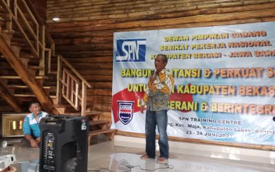BANGUN MILITANSI DAN PERKUAT SOLIDARITAS UNTUK KABUPATEN BEKASI