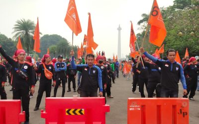 KSPI TUNTUT PENCABUTAN UU CIPTA KERJA, UU KESEHATAN DAN KENAIKAN UPAH 15 PERSEN