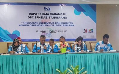 RAKERCAB III DPC SPN KABUPATEN TANGERANG