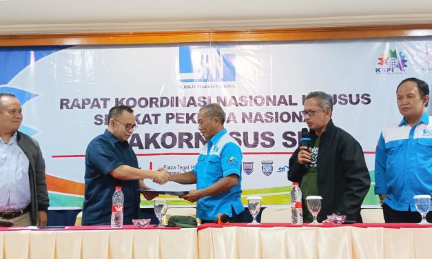 KETUA DPD SPN JAWA TENGAH NYATAKAN BAHWA DUKUNGAN SPN KEPADA ANIES MELALUI PROSES PANJANG