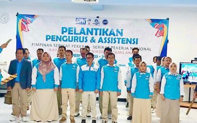 PELANTIKAN PENGURUS DAN TIM ASISTENSI PSP SPN KAWASAN INDUSTRI NIKOMAS GEMILANG PERIODE 2023-2028