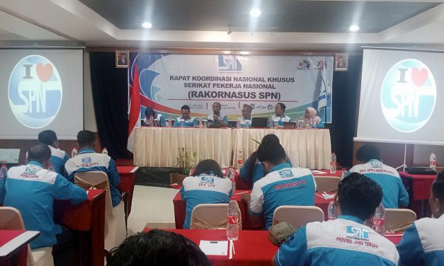 RAPAT KOORDINASI KHUSUS SERIKAT PEKERJA NASIONAL